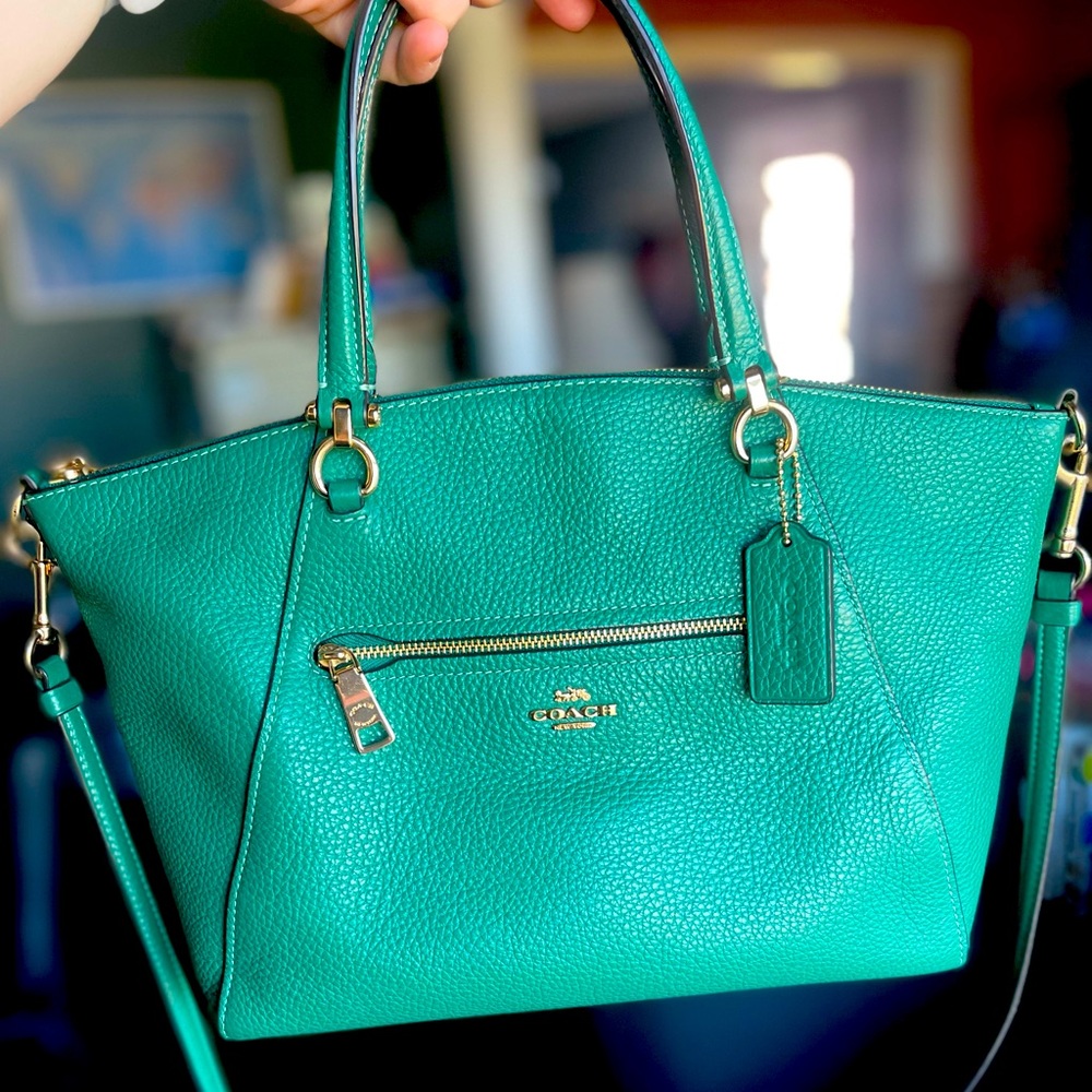 Coach Kelly Green shoulder bag